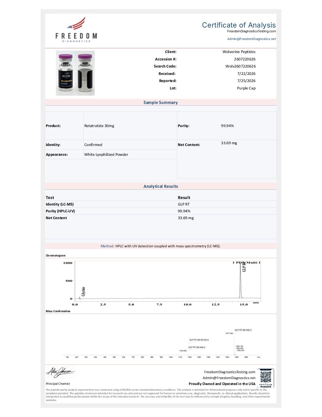 GLP 3 30mg